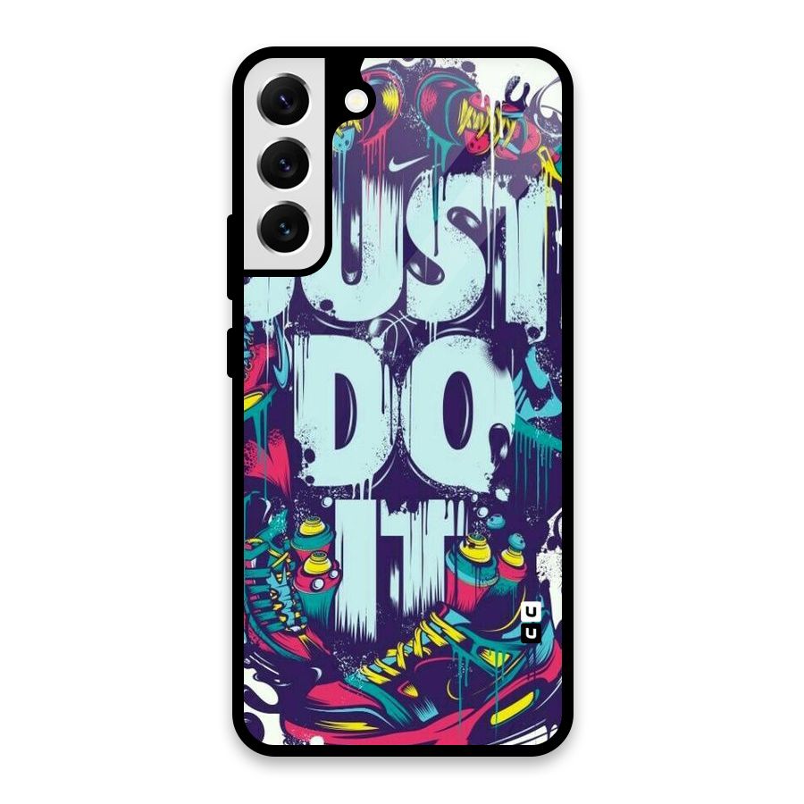 Do It Abstract Glass Back Case for Galaxy S22 Plus 5G