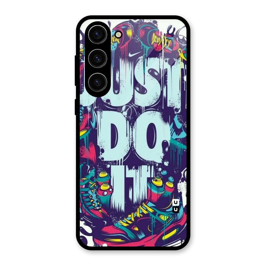 Do It Abstract Glass Back Case for Galaxy S23 Plus
