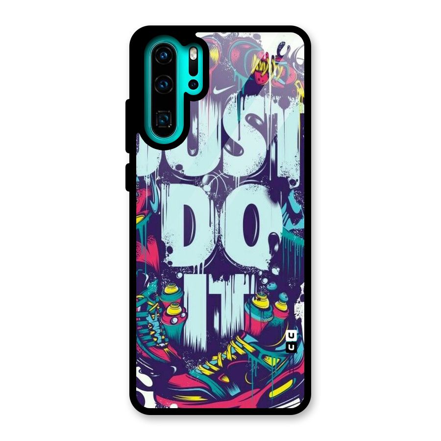 Do It Abstract Glass Back Case for Huawei P30 Pro