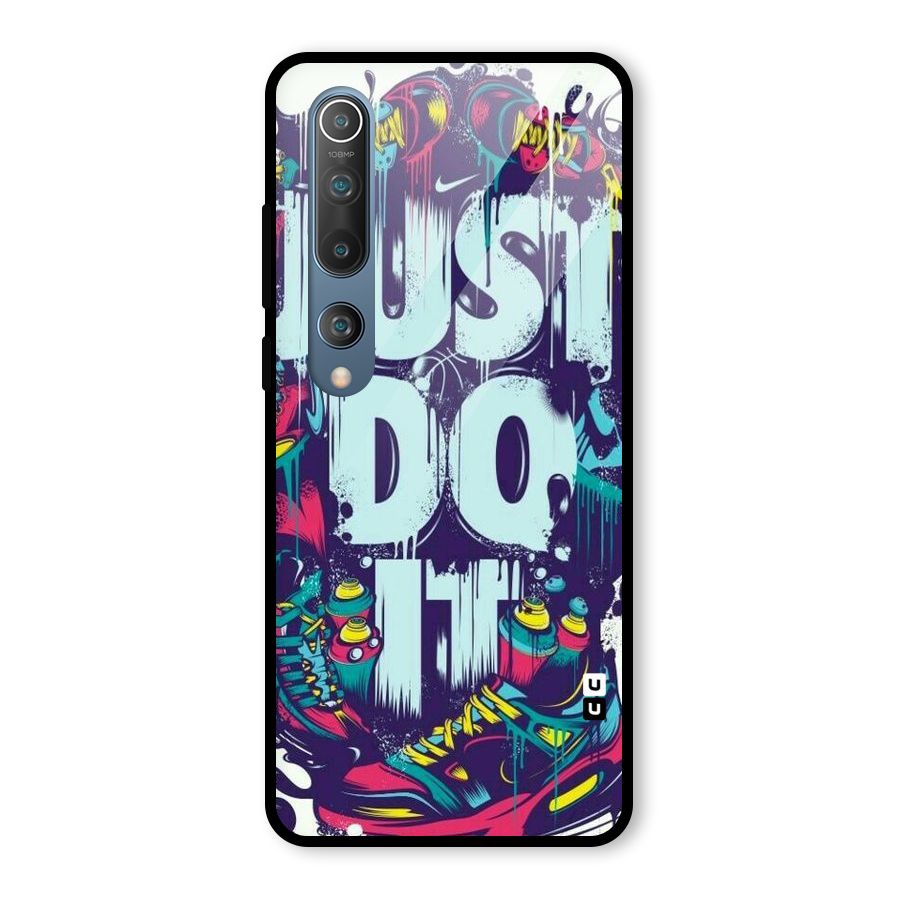 Do It Abstract Glass Back Case for Mi 10