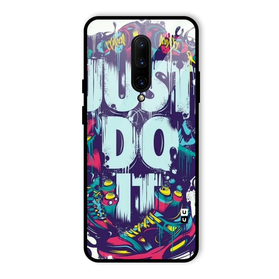 Do It Abstract Glass Back Case for OnePlus 7 Pro