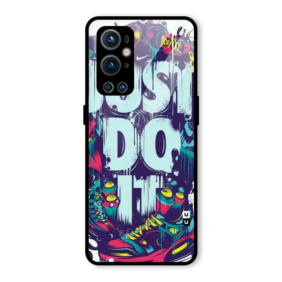 Do It Abstract Glass Back Case for OnePlus 9 Pro