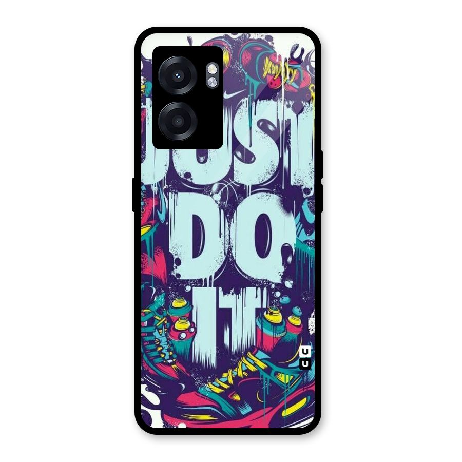 Do It Abstract Glass Back Case for Oppo K10 (5G)