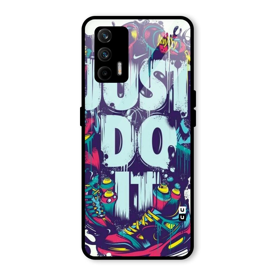Do It Abstract Glass Back Case for Realme GT 5G