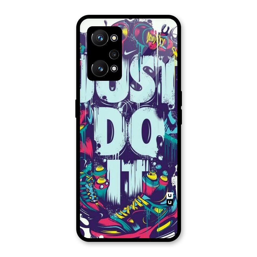 Do It Abstract Glass Back Case for Realme GT Neo 3T