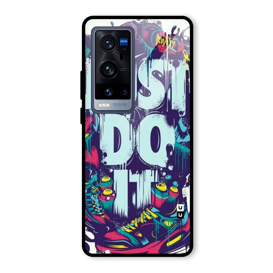Do It Abstract Glass Back Case for Vivo X60 Pro Plus