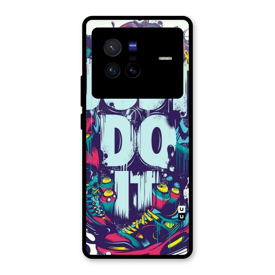 Do It Abstract Glass Back Case for Vivo X80