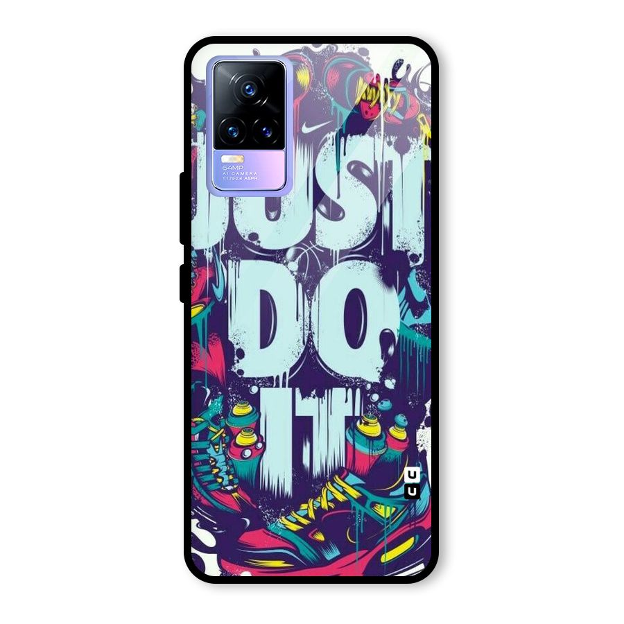 Do It Abstract Glass Back Case for Vivo Y73
