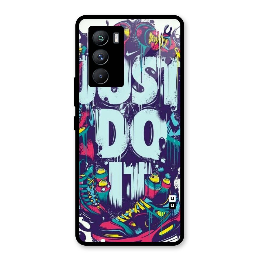 Do It Abstract Glass Back Case for Vivo iQOO 9 SE