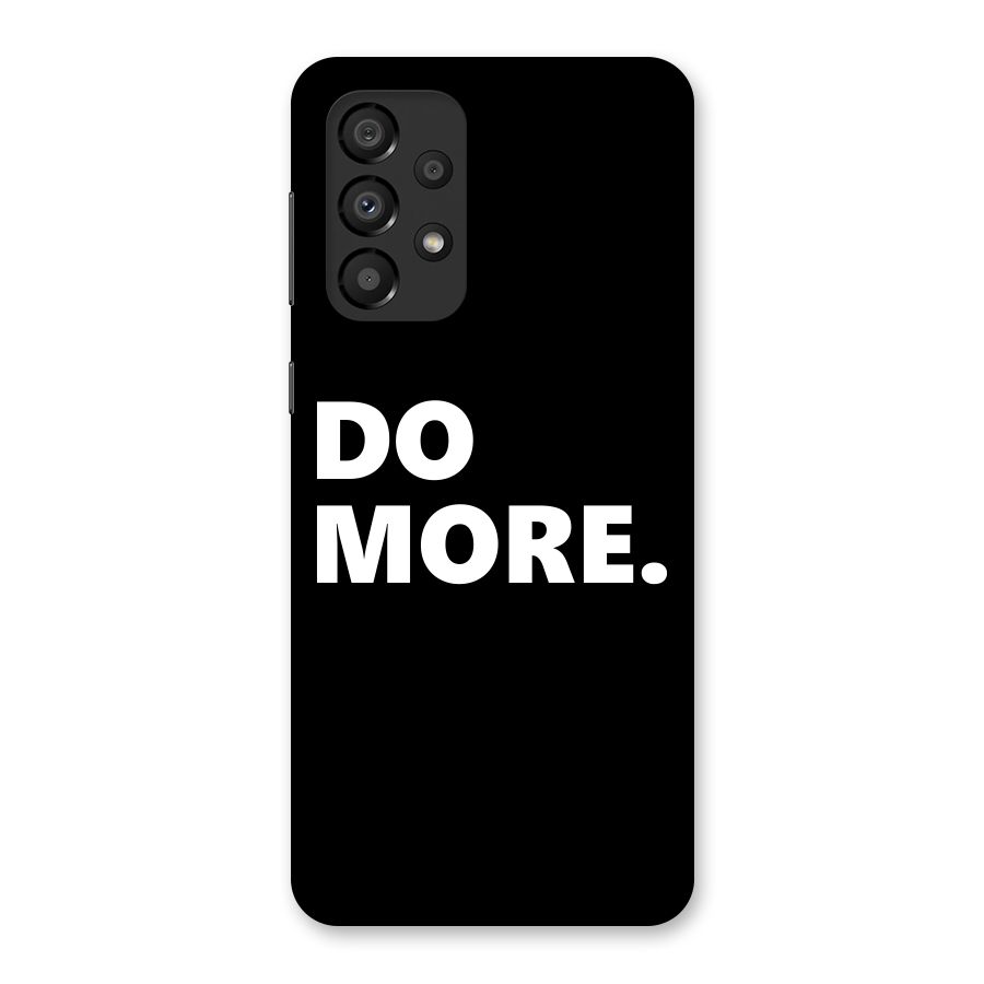 Do More Back Case for Galaxy A33 5G