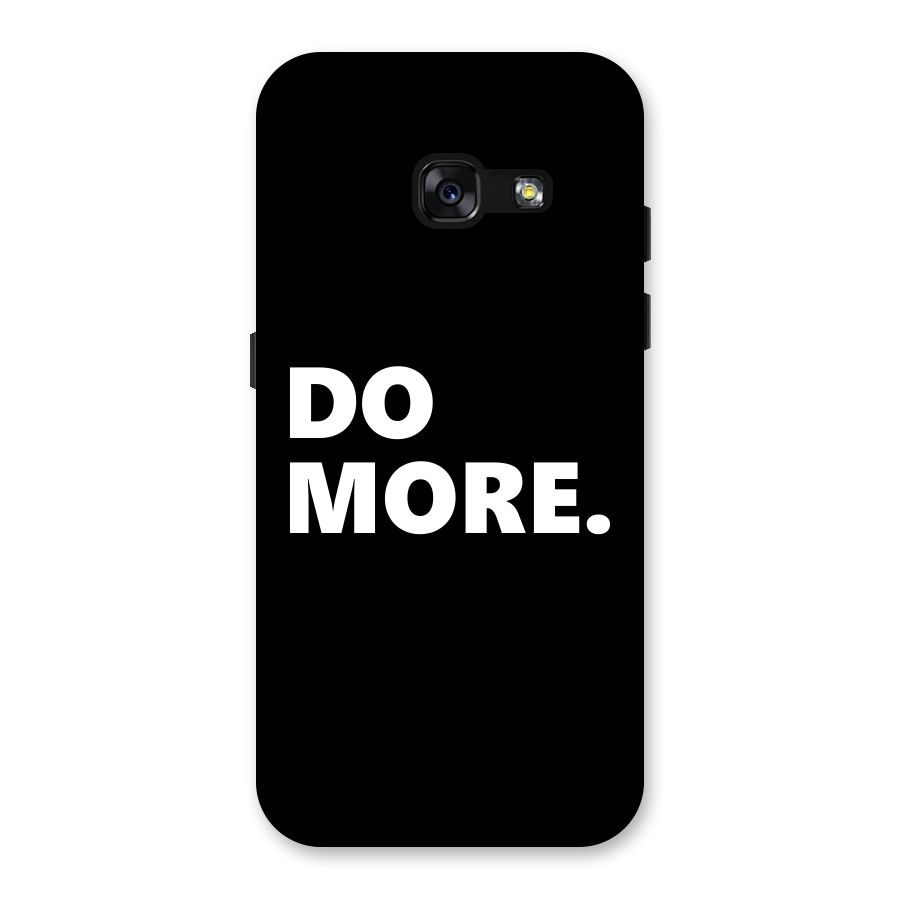 Do More Back Case for Galaxy A3 (2017)