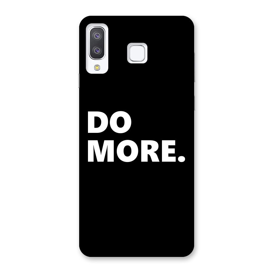 Do More Back Case for Galaxy A8 Star
