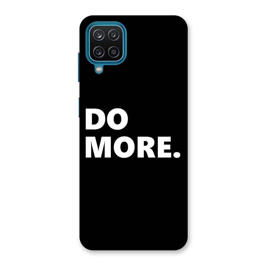 Do More Back Case for Galaxy M12