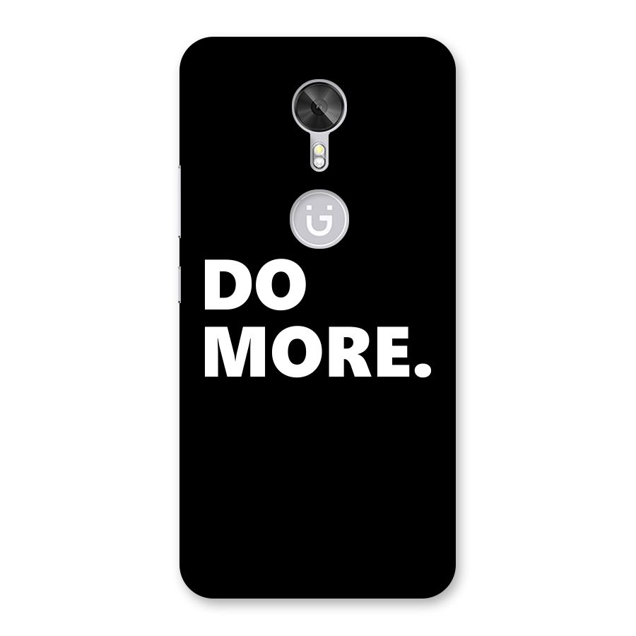 Do More Back Case for Gionee A1