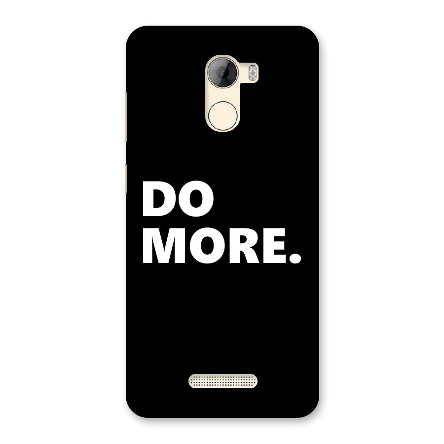 Do More Back Case for Gionee A1 LIte