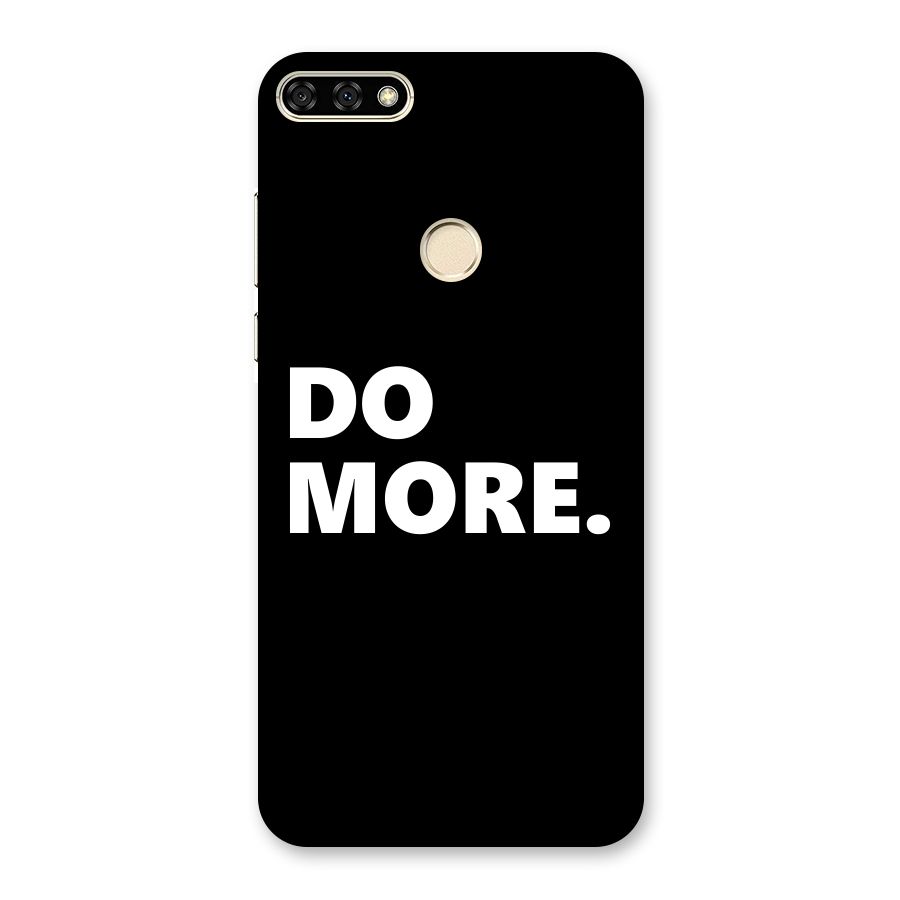 Do More Back Case for Honor 7A