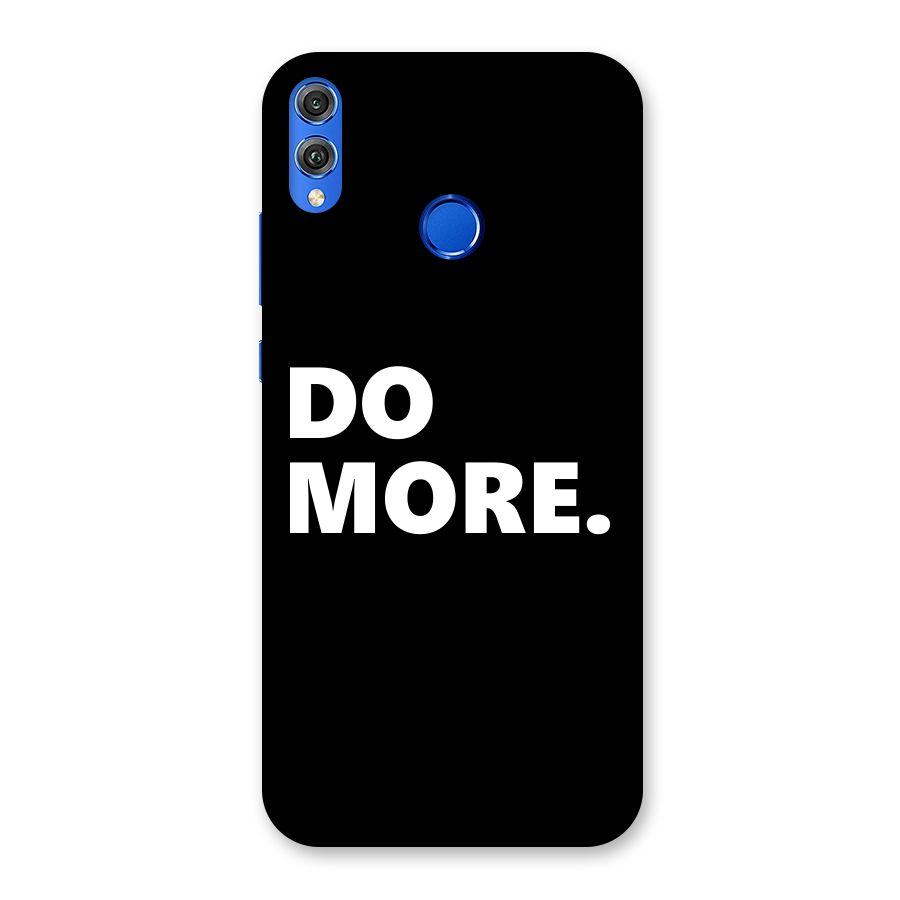 Do More Back Case for Honor 8X