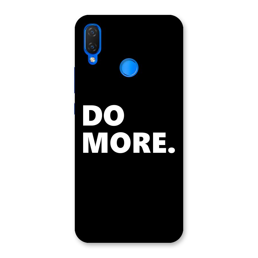 Do More Back Case for Huawei P Smart+