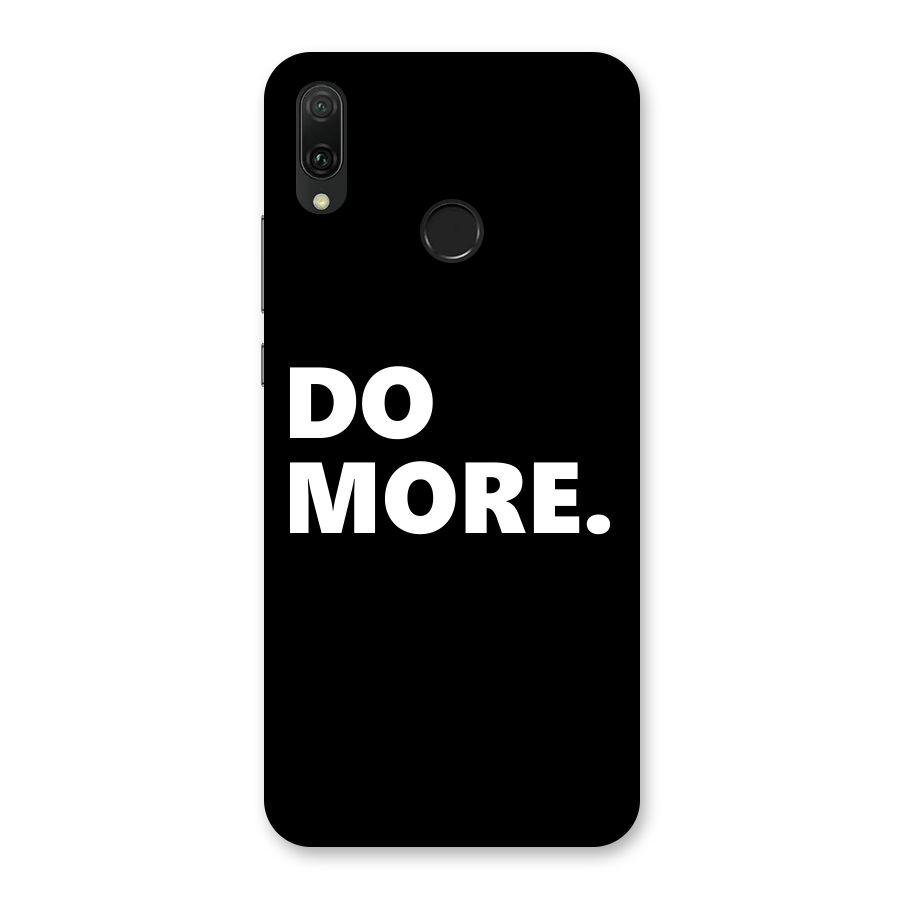 Do More Back Case for Huawei Y9 (2019)