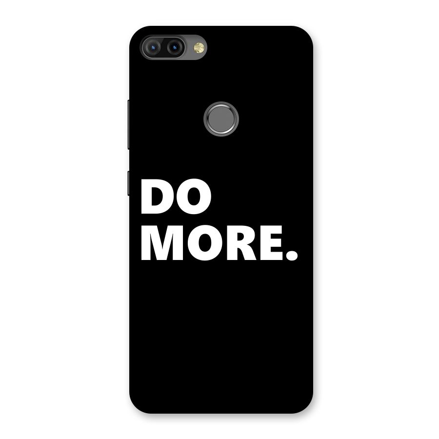 Do More Back Case for Infinix Hot 6 Pro