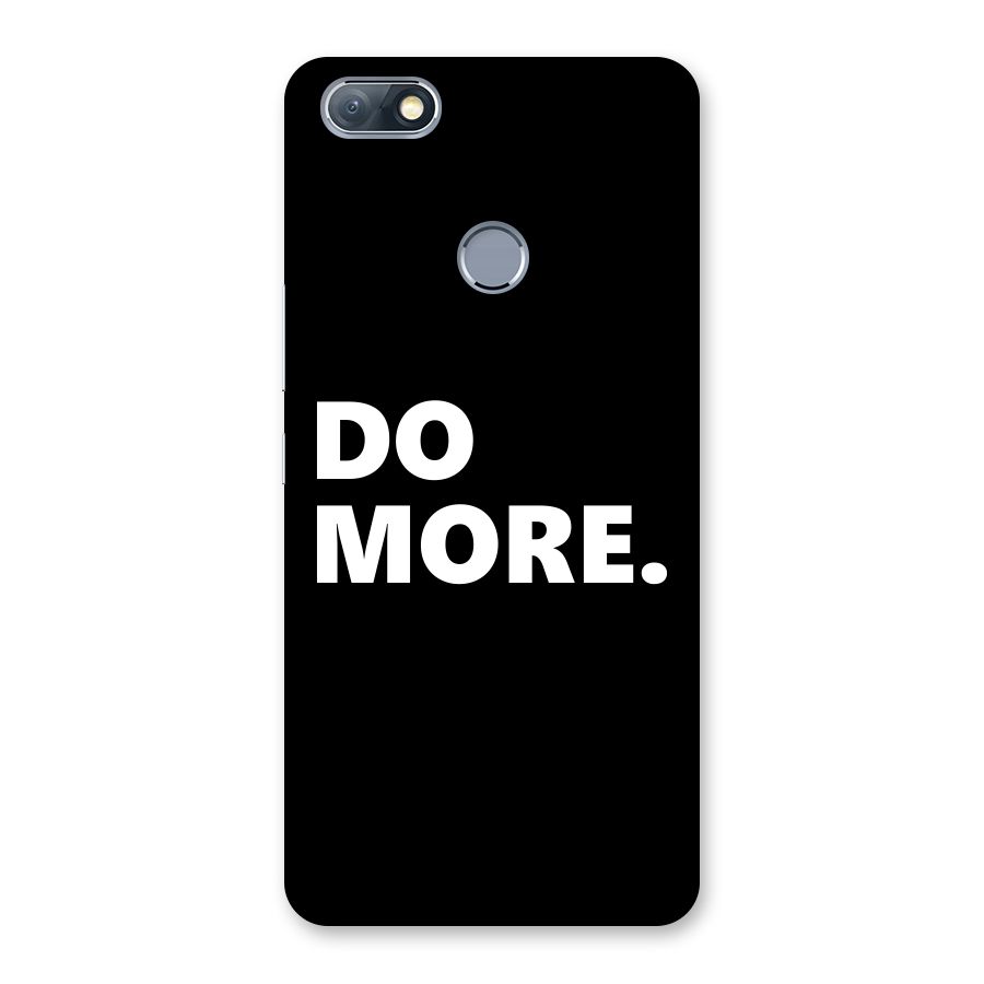 Do More Back Case for Infinix Note 5