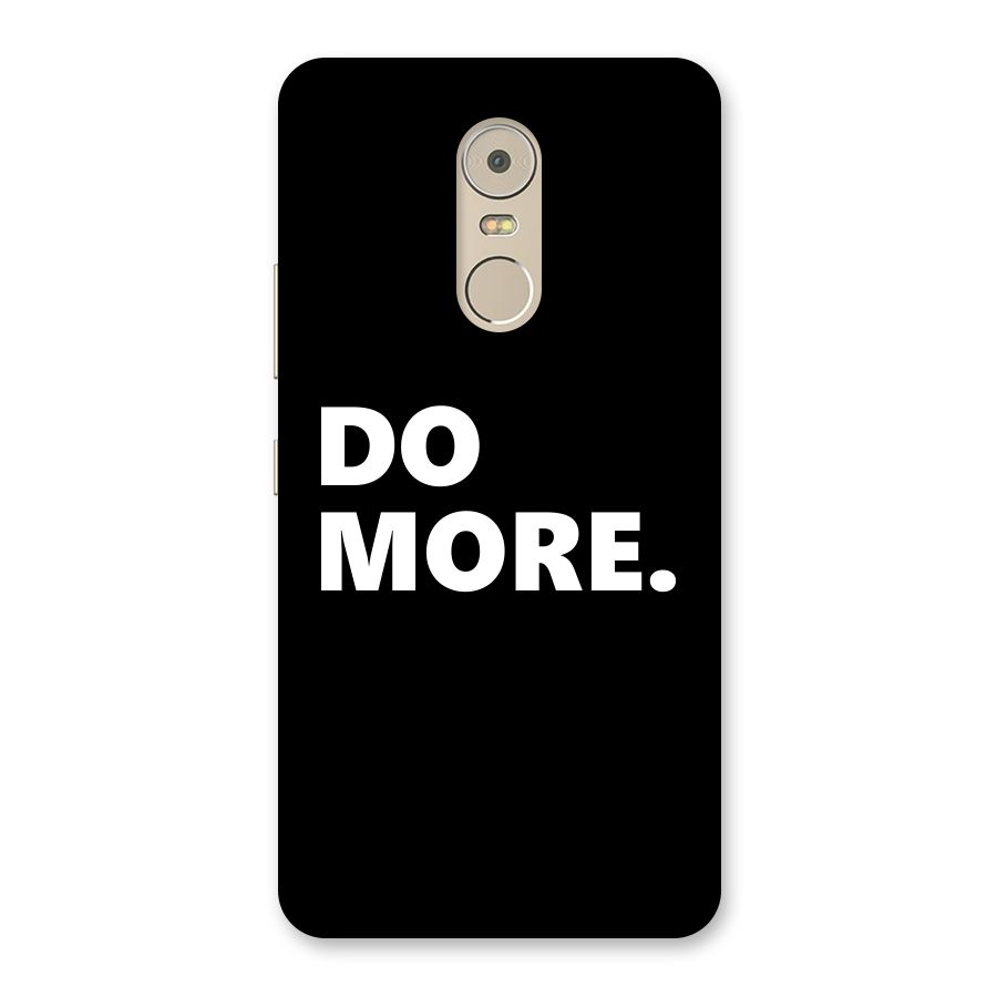 Do More Back Case for Lenovo K6 Note