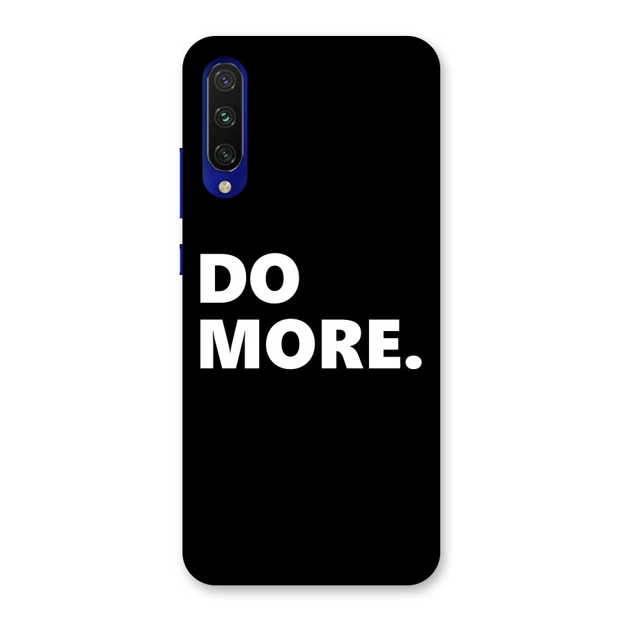 Do More Back Case for Mi A3