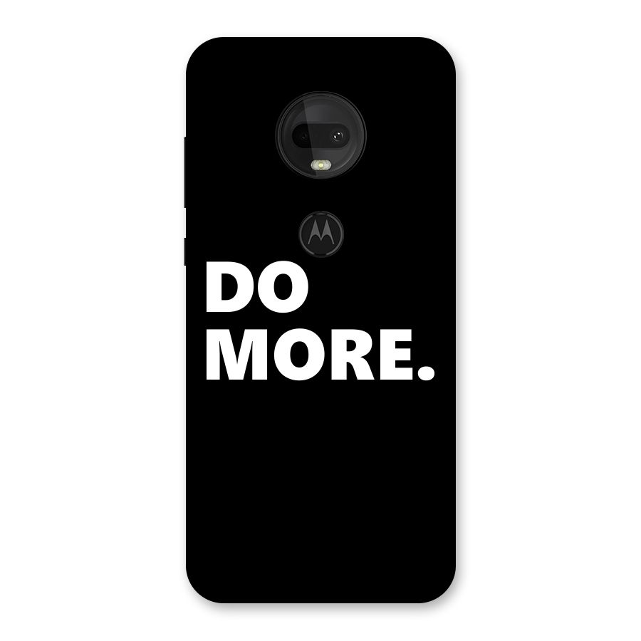 Do More Back Case for Moto G7