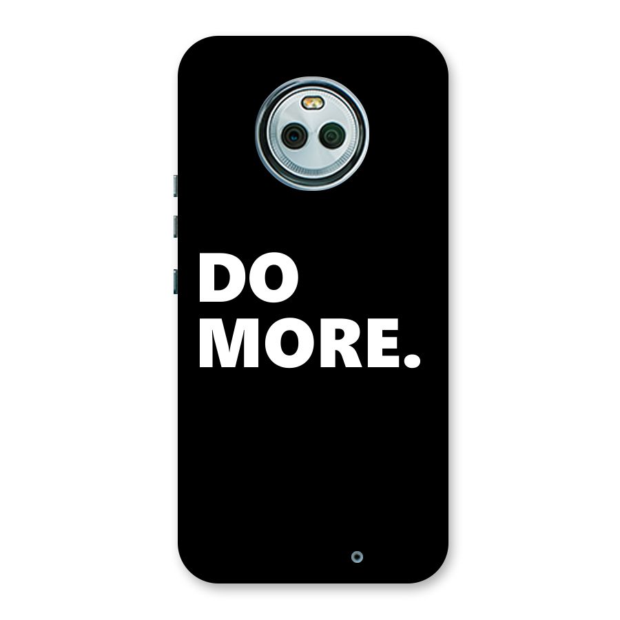 Do More Back Case for Moto X4