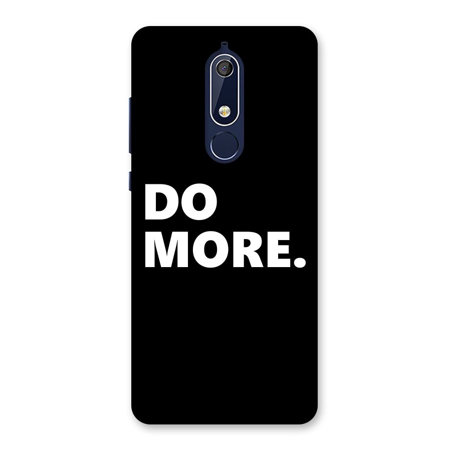 Do More Back Case for Nokia 5.1