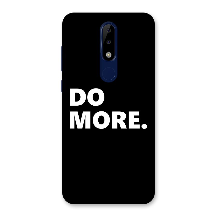 Do More Back Case for Nokia 5.1 Plus