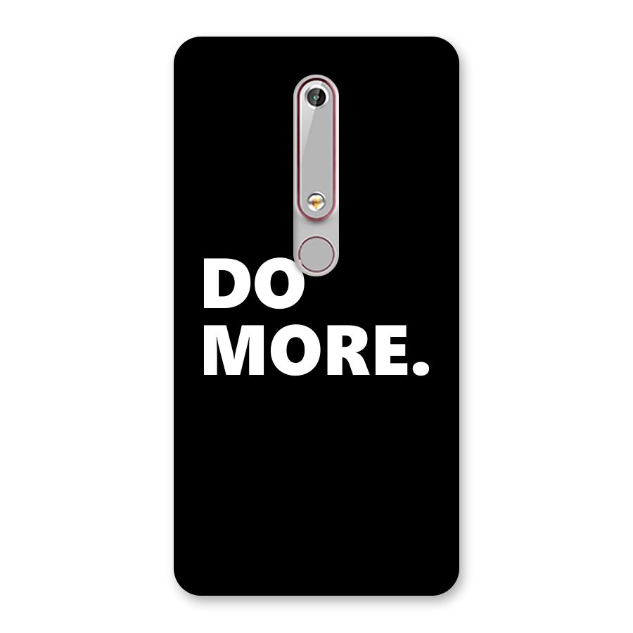 Do More Back Case for Nokia 6.1