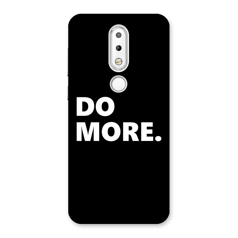 Do More Back Case for Nokia 6.1 Plus