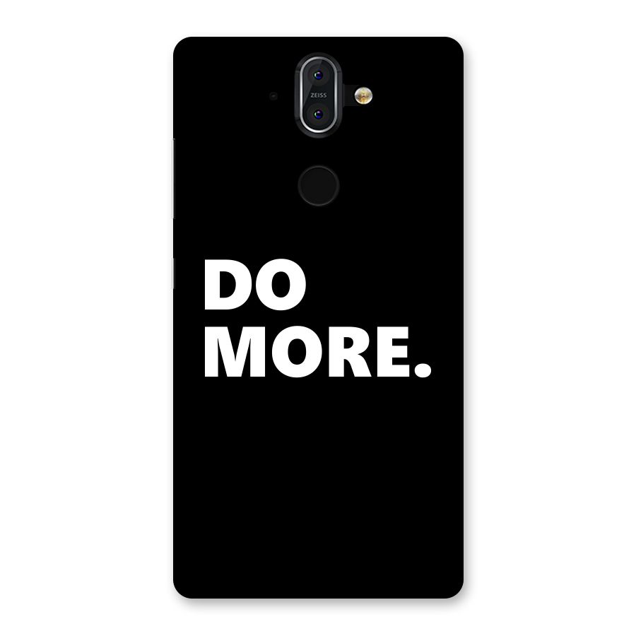 Do More Back Case for Nokia 8 Sirocco