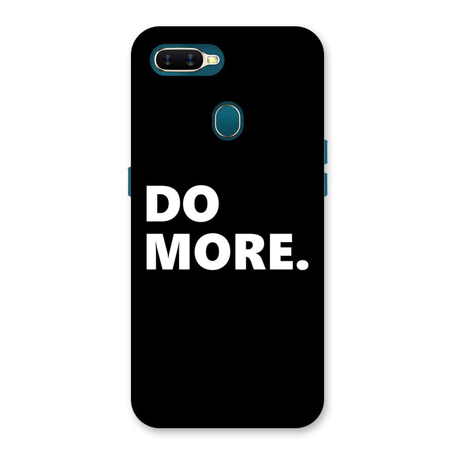 Do More Back Case for Oppo A11k