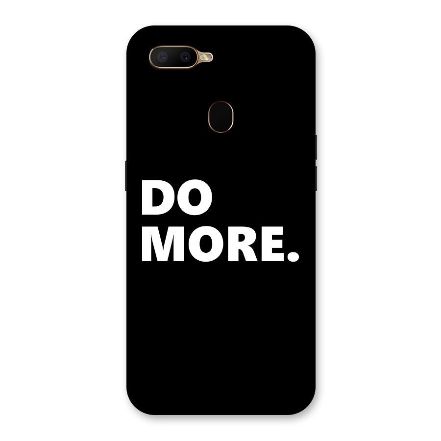 Do More Back Case for Oppo A5s