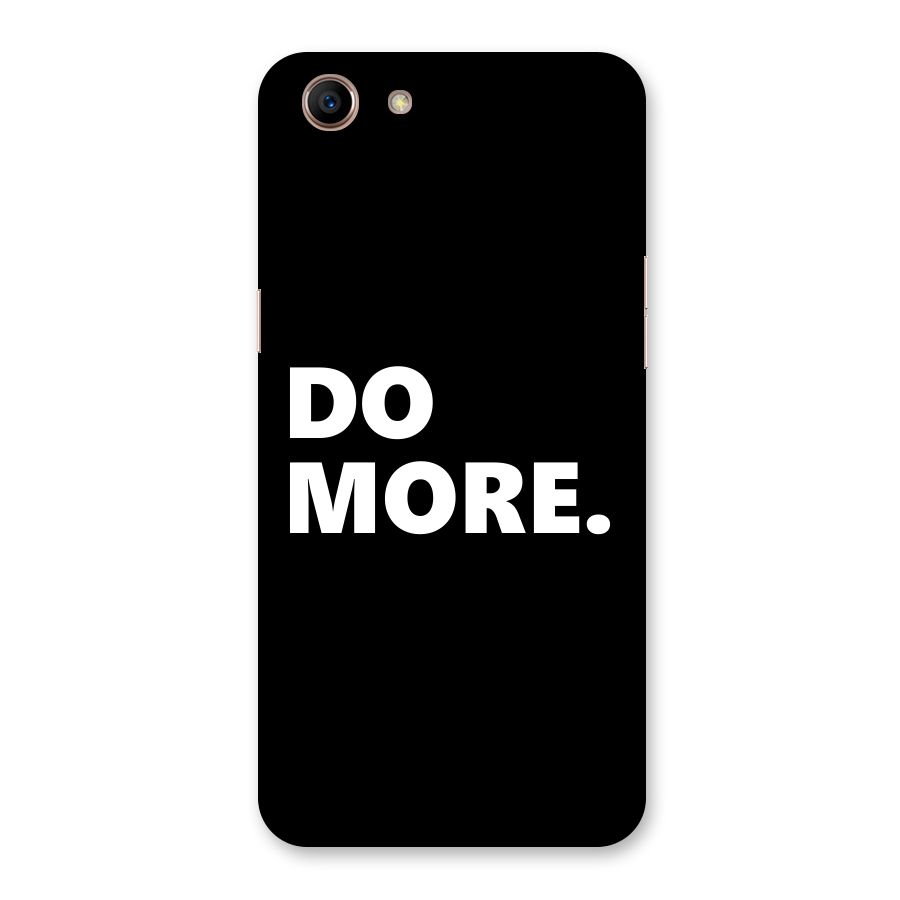 Do More Back Case for Oppo A83 (2018)
