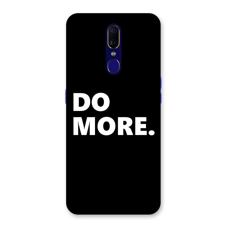 Do More Back Case for Oppo A9