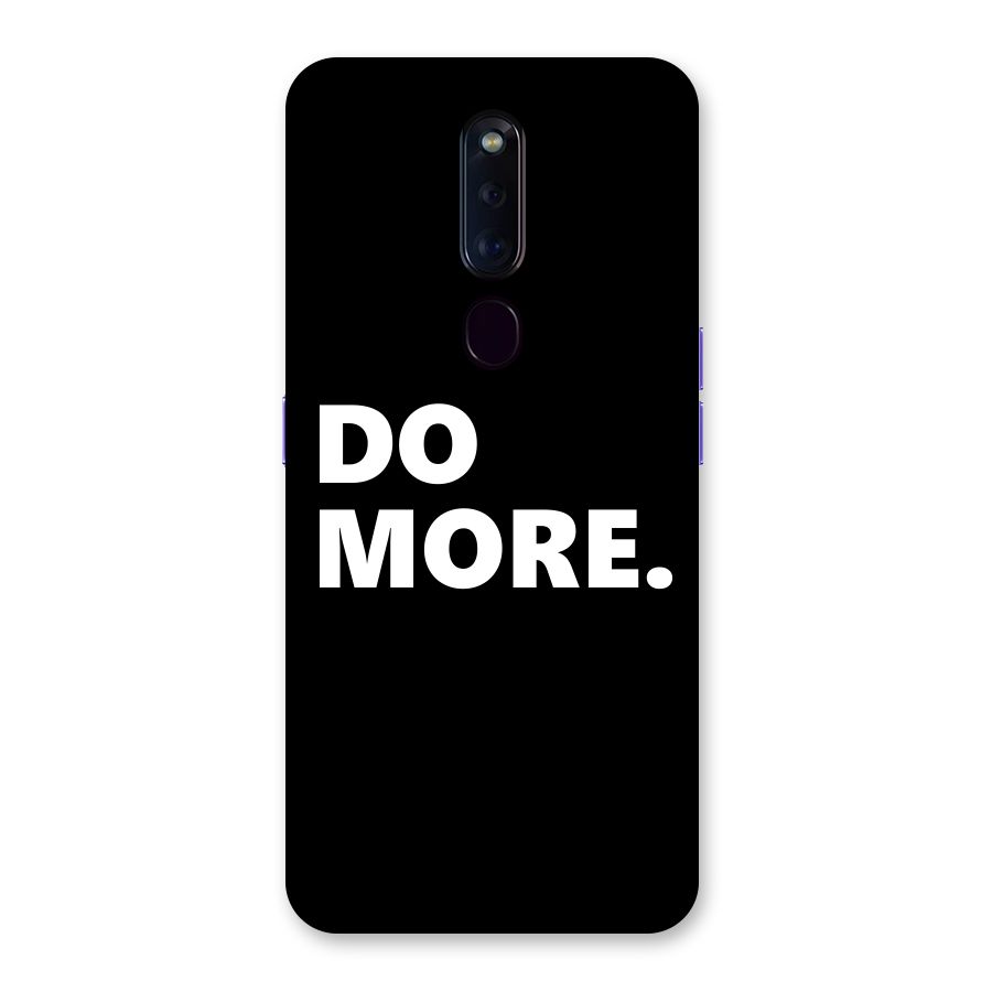 Do More Back Case for Oppo F11 Pro