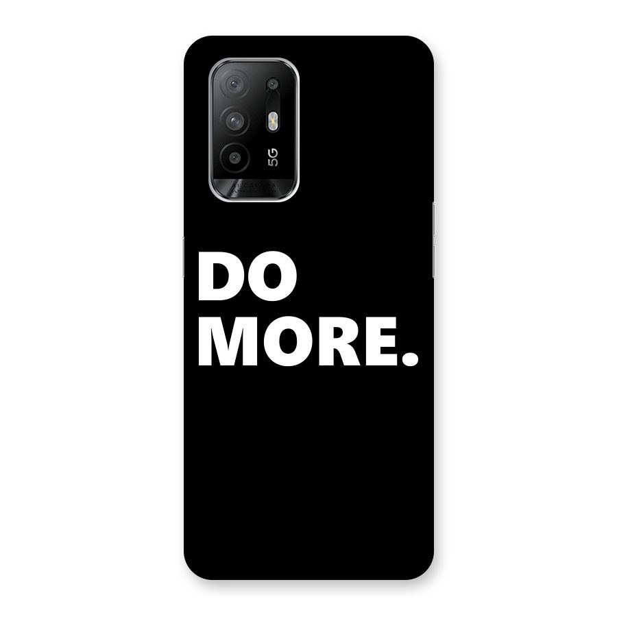 Do More Back Case for Oppo F19 Pro Plus 5G
