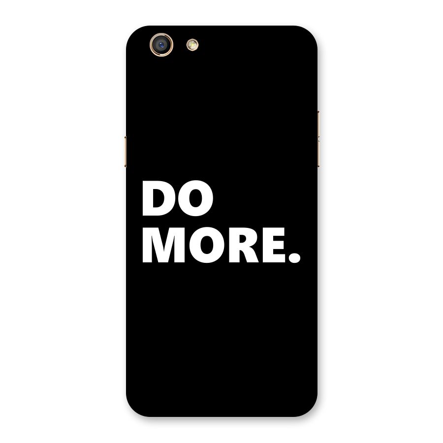 Do More Back Case for Oppo F3
