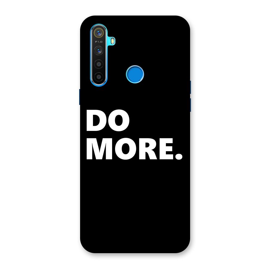 Do More Back Case for Realme 5