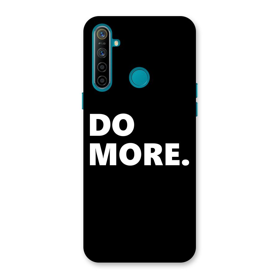 Do More Back Case for Realme 5i