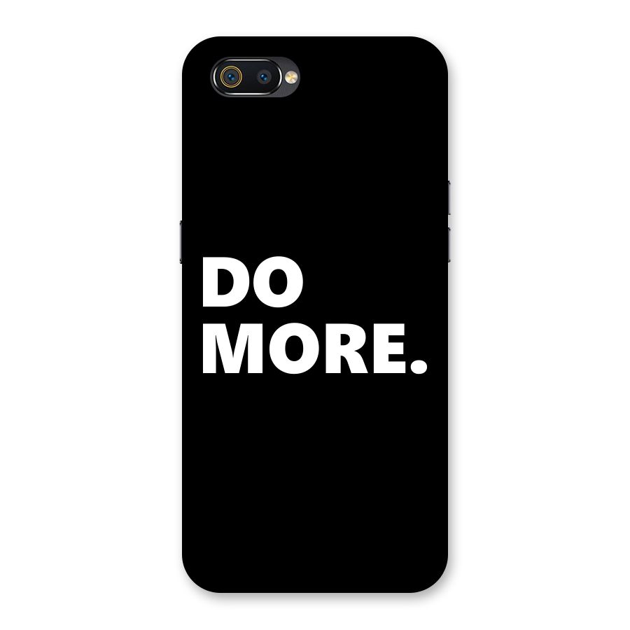 Do More Back Case for Realme C2