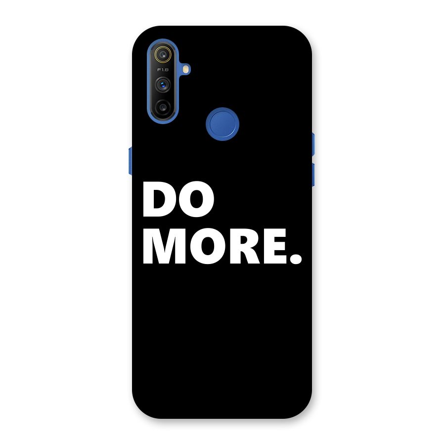 Do More Back Case for Realme Narzo 10A