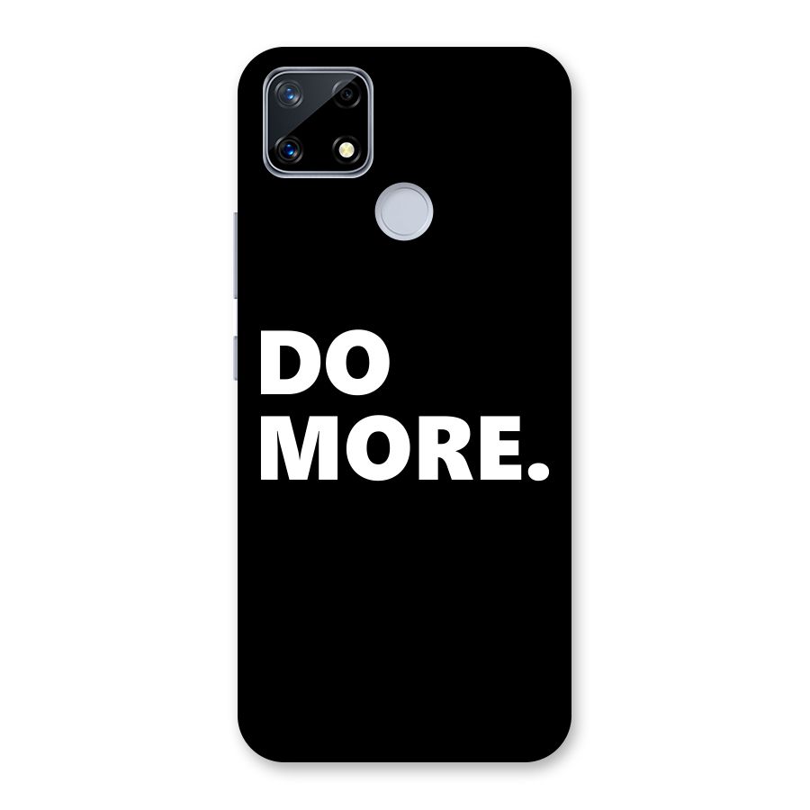 Do More Back Case for Realme Narzo 20
