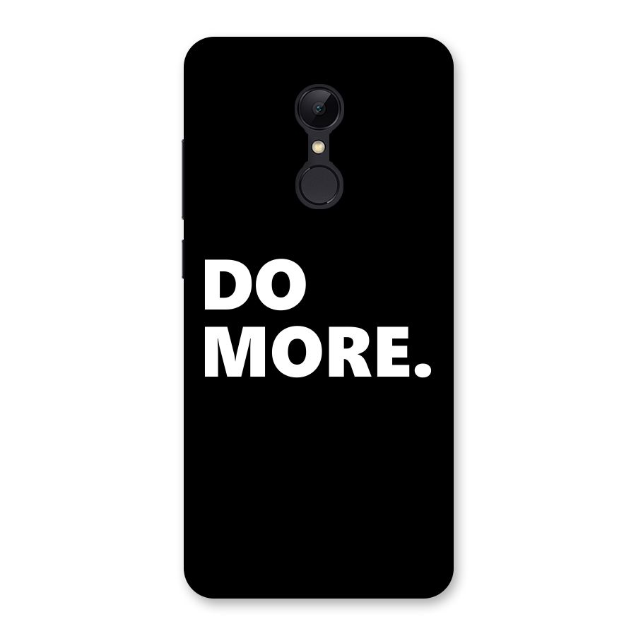 Do More Back Case for Redmi 5
