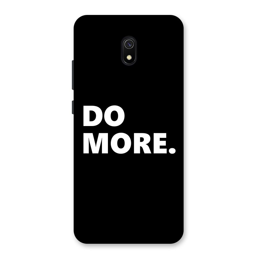 Do More Back Case for Redmi 8A