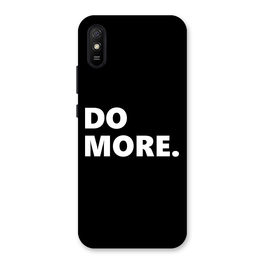 Do More Back Case for Redmi 9i