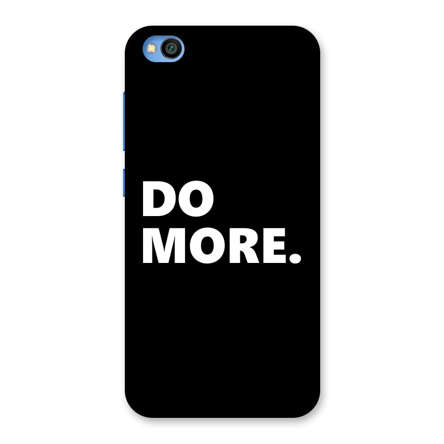 Do More Back Case for Redmi Go